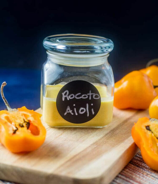 sauce au poivre jaune de rocoto-aoili-recette